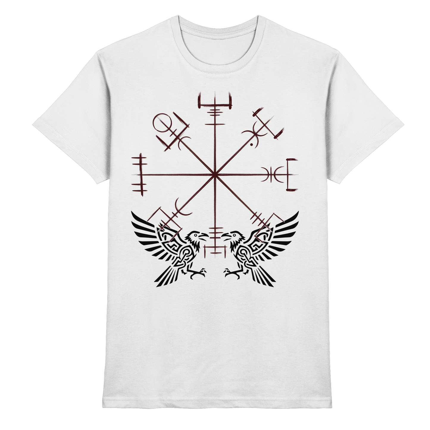MYSTERIÖSES SYMBOL - Wikinger T-Shirt Männer Premium Runen