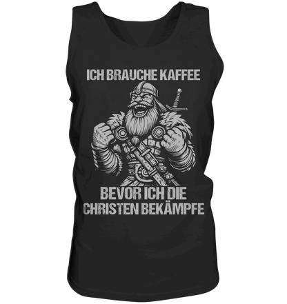 Ich brauche Kaffee  - Relaxed Tank Top