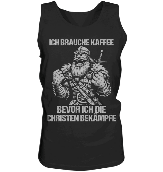 Ich brauche Kaffee  - Relaxed Tank Top