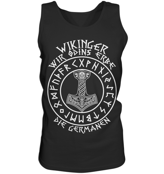 ODINS ERBE - Wikinger Tank-Top Männer Allvater Relaxed