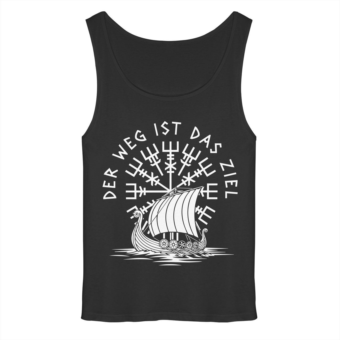 DER WEG IST DAS ZIEL - Wikinger Tank-Top Männer Relaxed Reise