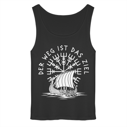 DER WEG IST DAS ZIEL - Wikinger Tank-Top Männer Relaxed Reise