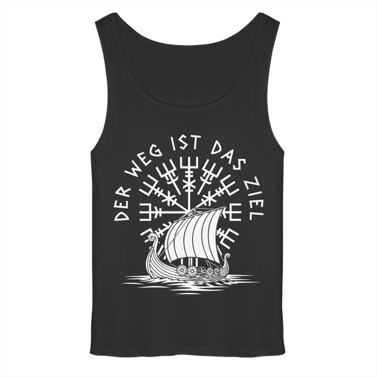 DER WEG IST DAS ZIEL - Wikinger Tank-Top Männer Relaxed Reise
