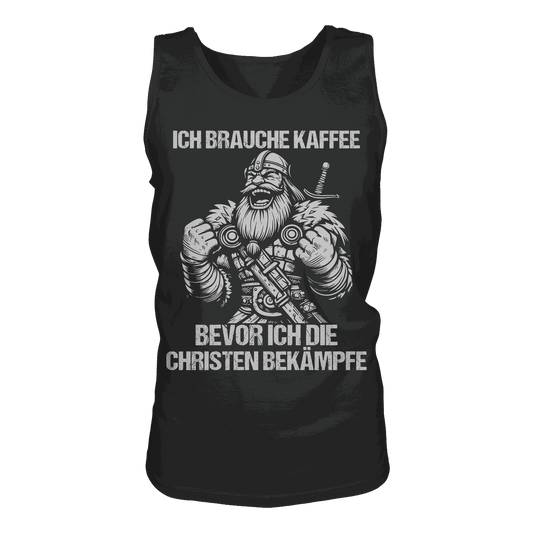 Ich brauche Kaffee  - Relaxed Tank Top