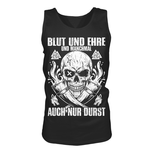 BLUT UND EHRE - Wikinger Tank-Top Männer Relaxed Krieger