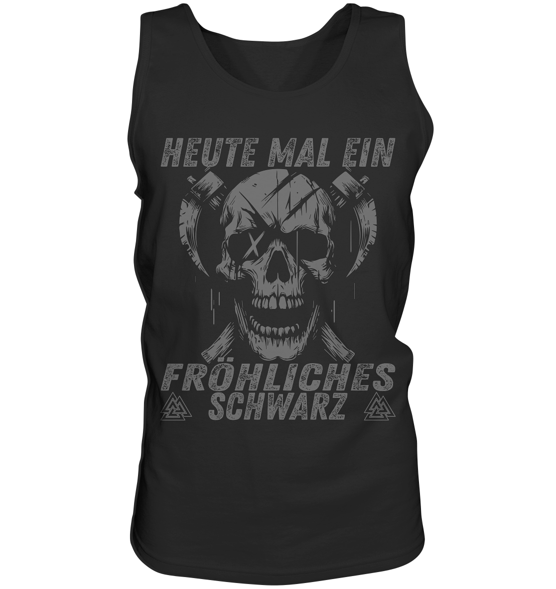 Ein Fröhliches Schwarz  - Tank-Top