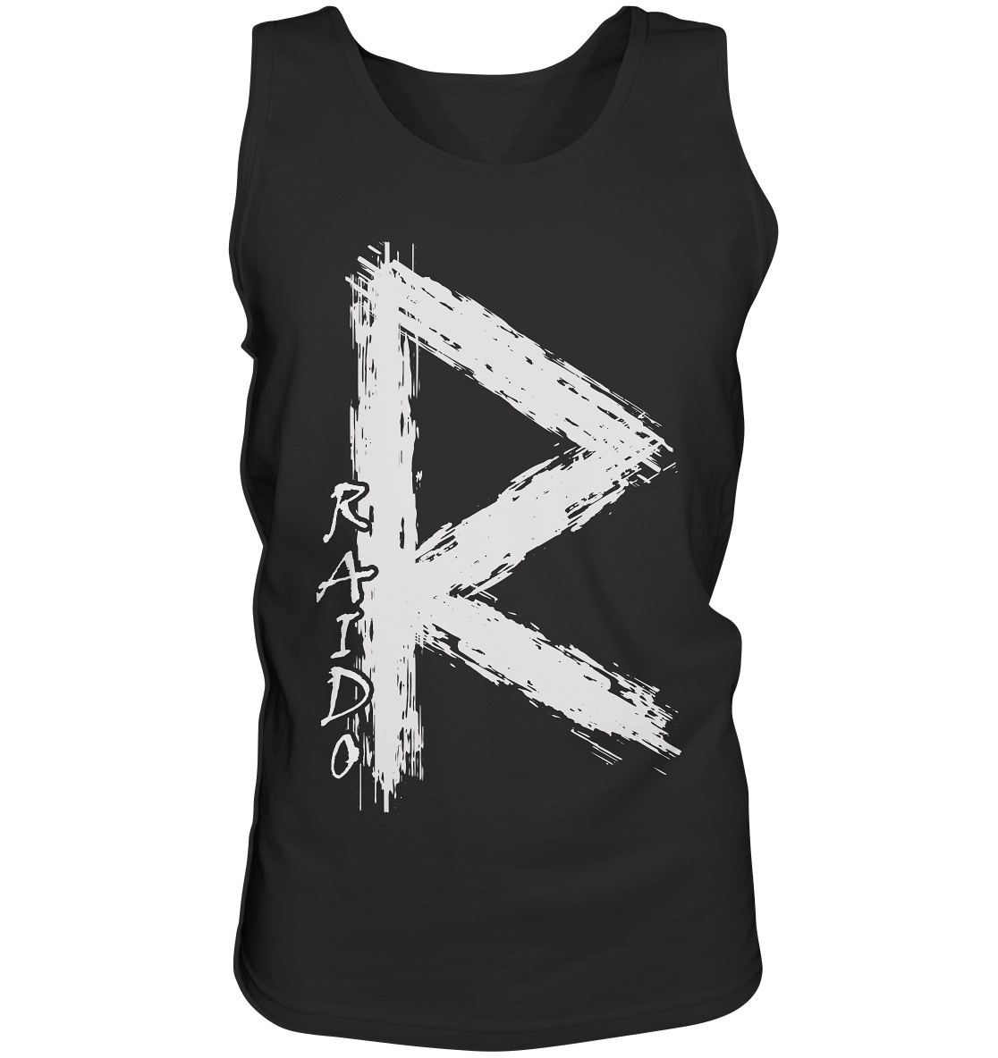 "Raido Rune" Wikinger-Premiumshirt – Der Weg des Reisenden - Tank-Top