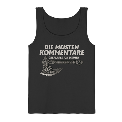 Ich lass meine Axt sprechen - Tank-Top