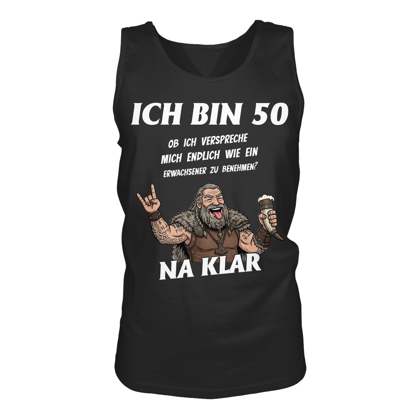 Ich bin 50 - Tank-Top
