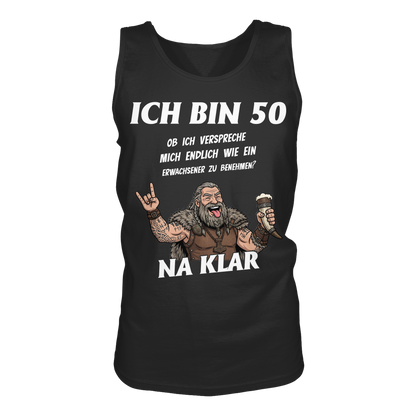 Ich bin 50 - Tank-Top