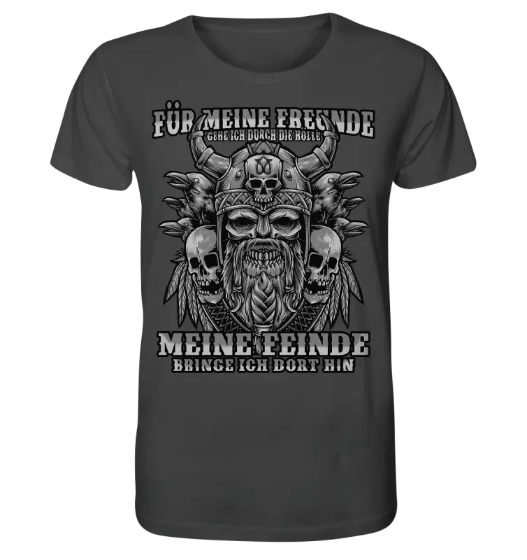 Für meine Familie  - Organic Shirt - Donnerwolf