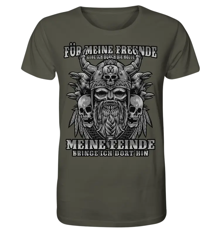 Für meine Familie  - Organic Shirt - Donnerwolf