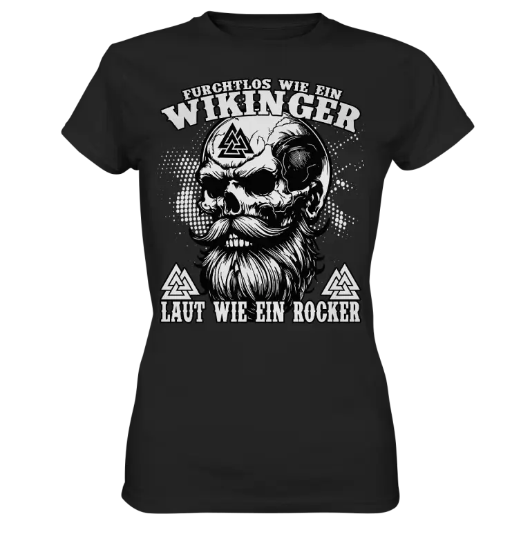 Furchtloser Wikinger - Damen Premium Shirt - Donnerwolf