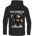 Ganz Dünnes Eis Freundchen - Organic Basic Hoodie - Donnerwolf
