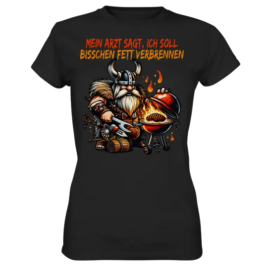 Grill Meister - Damen Premium Shirt - Donnerwolf