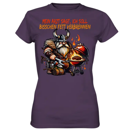 Grill Meister - Damen Premium Shirt - Donnerwolf
