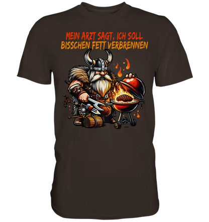 Grill Meister - Herren Premium Shirt - Donnerwolf