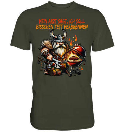 Grill Meister - Herren Premium Shirt - Donnerwolf
