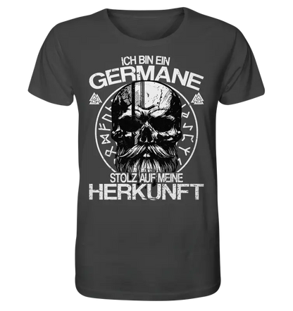 Ich bin ein Germane - Organic Shirt - Donnerwolf