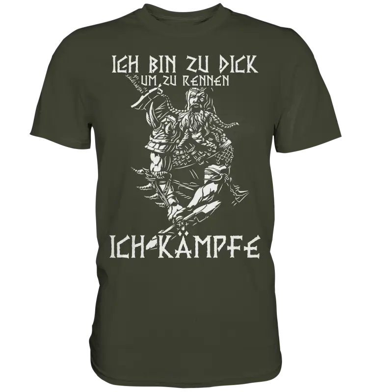 ICH KÄMPFE - Premium Shirt - Donnerwolf