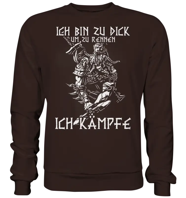 ICH KÄMPFE - Basic Sweatshirt - Donnerwolf