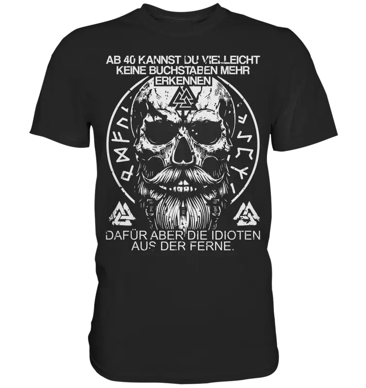 Idioten aus der Ferne - Premium Shirt - Donnerwolf
