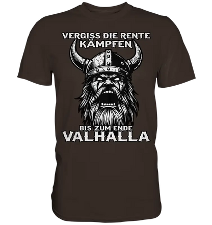 Keine Rente - Herren Premium Shirt - Donnerwolf