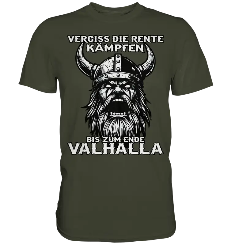 Keine Rente - Herren Premium Shirt - Donnerwolf