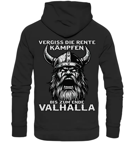 Keine Rente - Organic Basic Hoodie - Donnerwolf