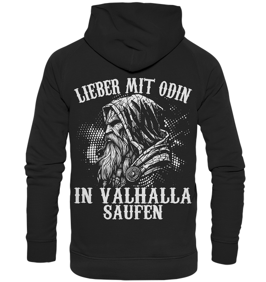 Lieber mit Odin - Unisex Hoodie - Deep Black / XS - Hoodies