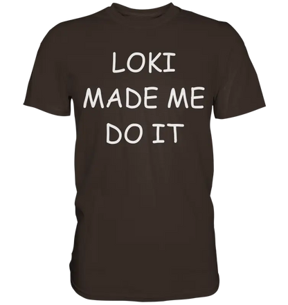 Loki - Herren Shirt - Brown / XS - Unisex-Shirts