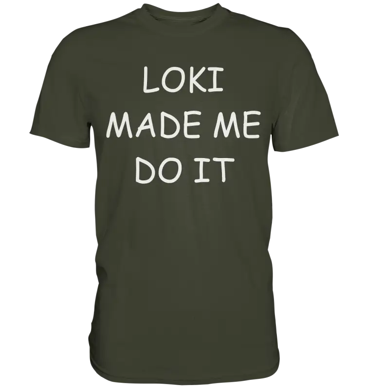 Loki - Herren Shirt - Urban Khaki / XS - Unisex-Shirts
