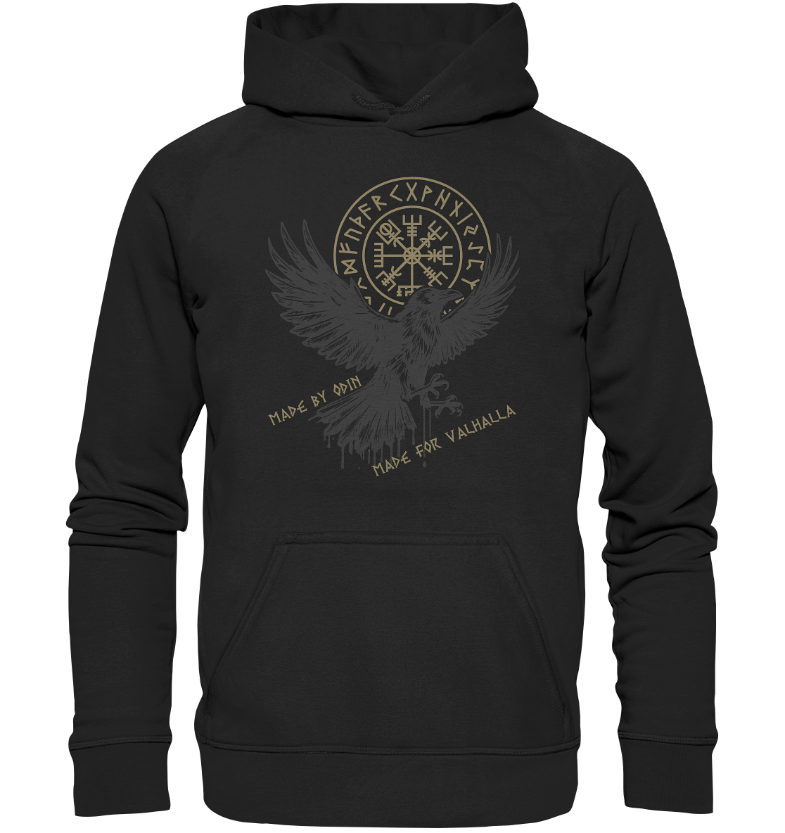 Made by Odin - Unisex Hoodie - Deep Black / XS - Hoodies