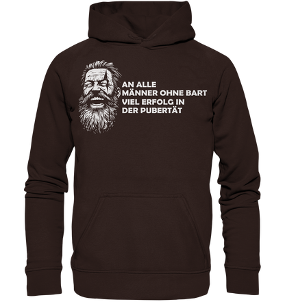 Männer ohne Bart - Unisex Hoodie - Hot Chocolate / XS - Hoodies