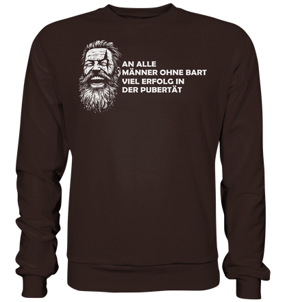 Männer ohne Bart - Unisex Sweatshirt - Hot Chocolate / XS - Sweatshirts