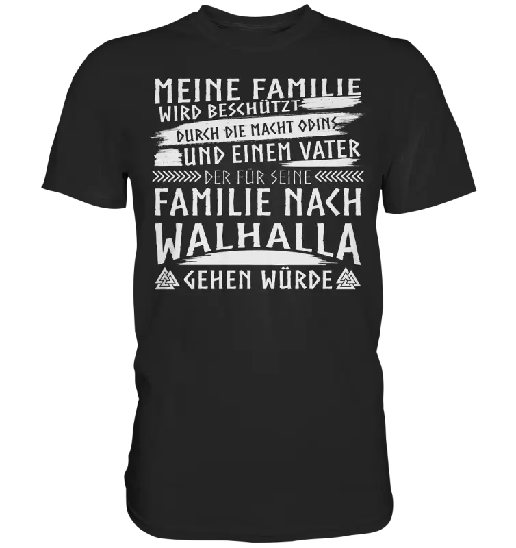 Meine Familie  - Herren Premium Shirt - Donnerwolf