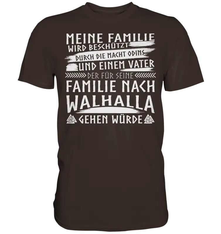 Meine Familie  - Herren Premium Shirt - Donnerwolf