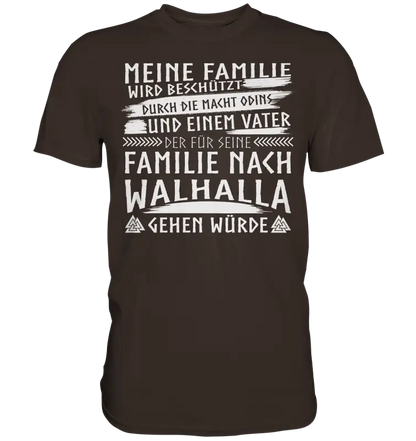 Meine Familie  - Herren Premium Shirt - Donnerwolf