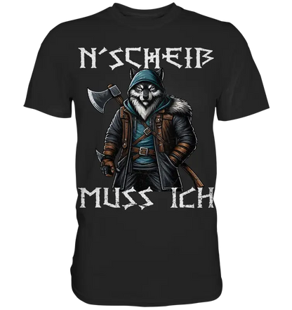 N´Scheiß - Premium Shirt - Donnerwolf
