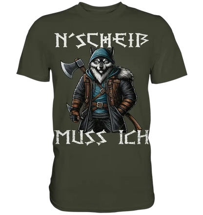 N´Scheiß - Premium Shirt - Donnerwolf