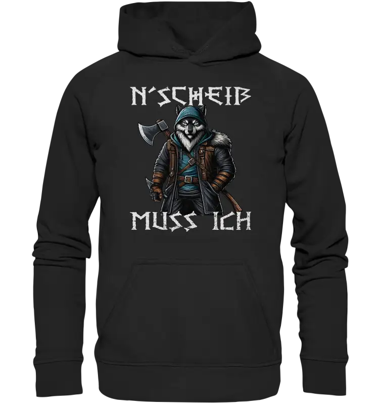 N´Scheiß - Unisex Hoodie - Donnerwolf