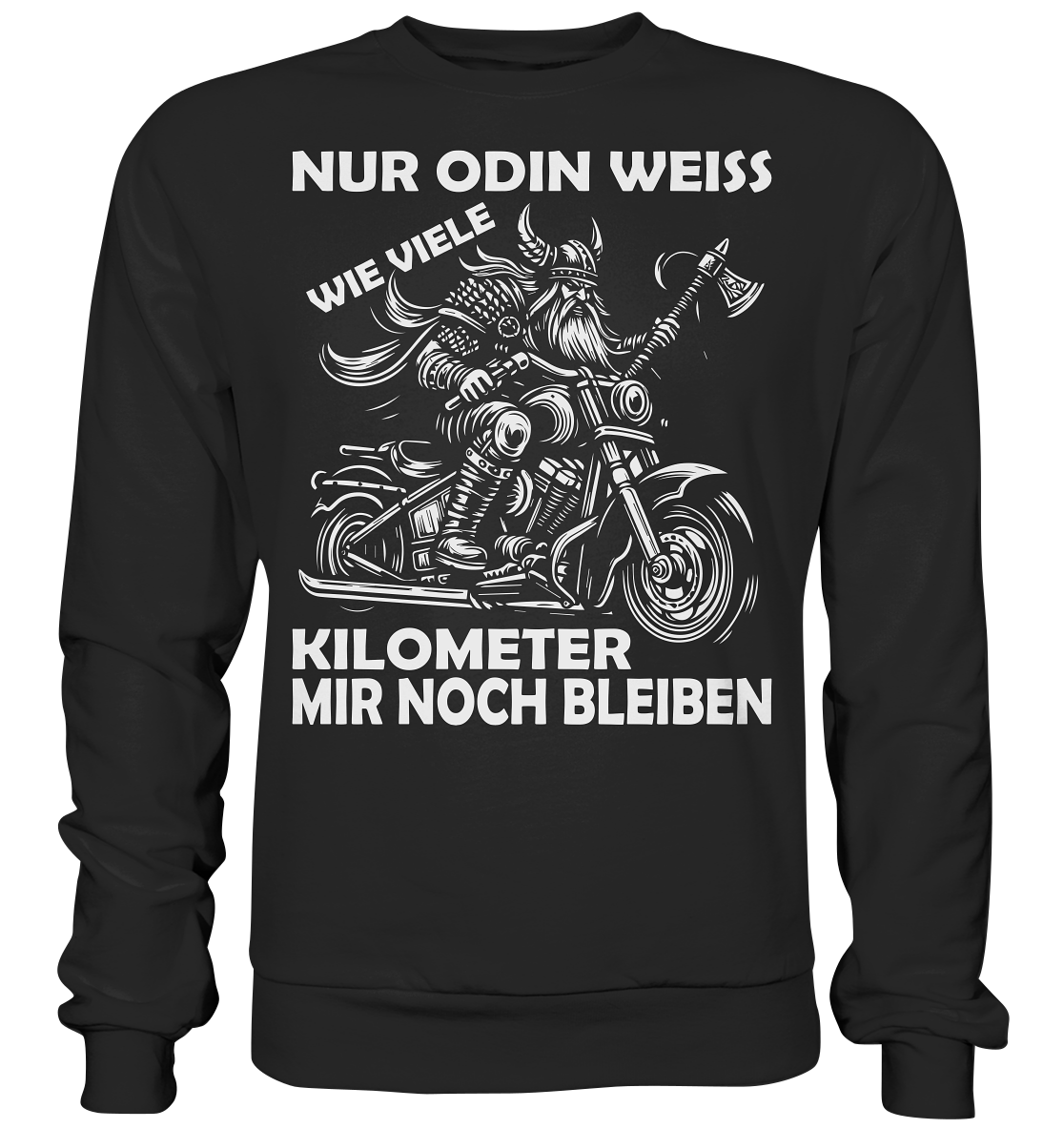 Nur Odin - Unisex Sweatshirt - Deep Black / XS - Sweatshirts
