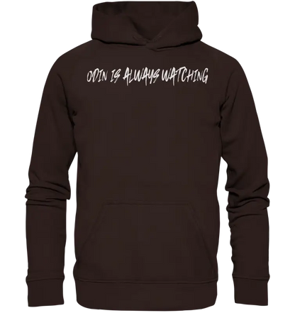 Odin is Always watching - Unisex Hoodie & Beidseitiger Druck - Hot Chocolate / XS - Hoodies