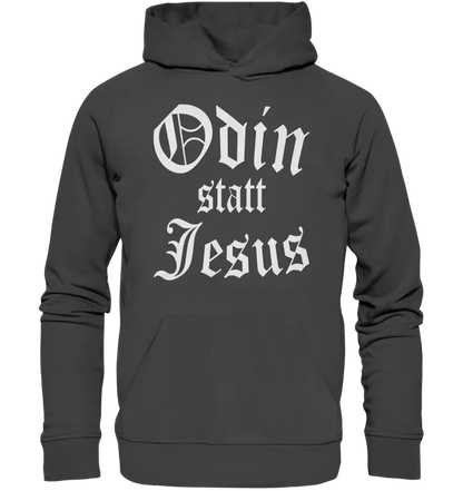 Odin statt Jesus  - Wikinger Hoodie - Donnerwolf