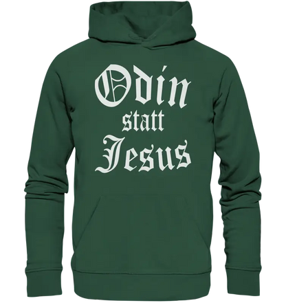 Odin statt Jesus  - Wikinger Hoodie - Donnerwolf