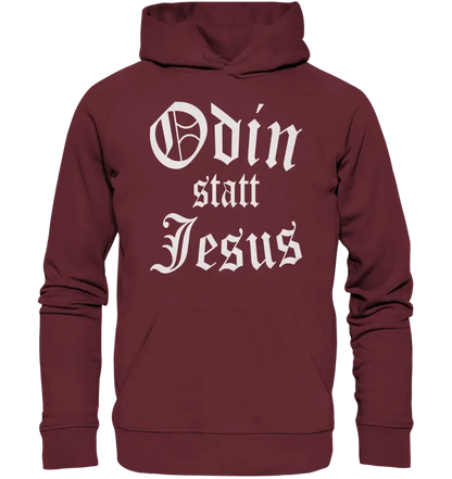 Odin statt Jesus  - Wikinger Hoodie - Donnerwolf