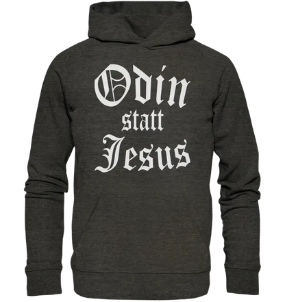 Odin statt Jesus  - Wikinger Hoodie - Donnerwolf