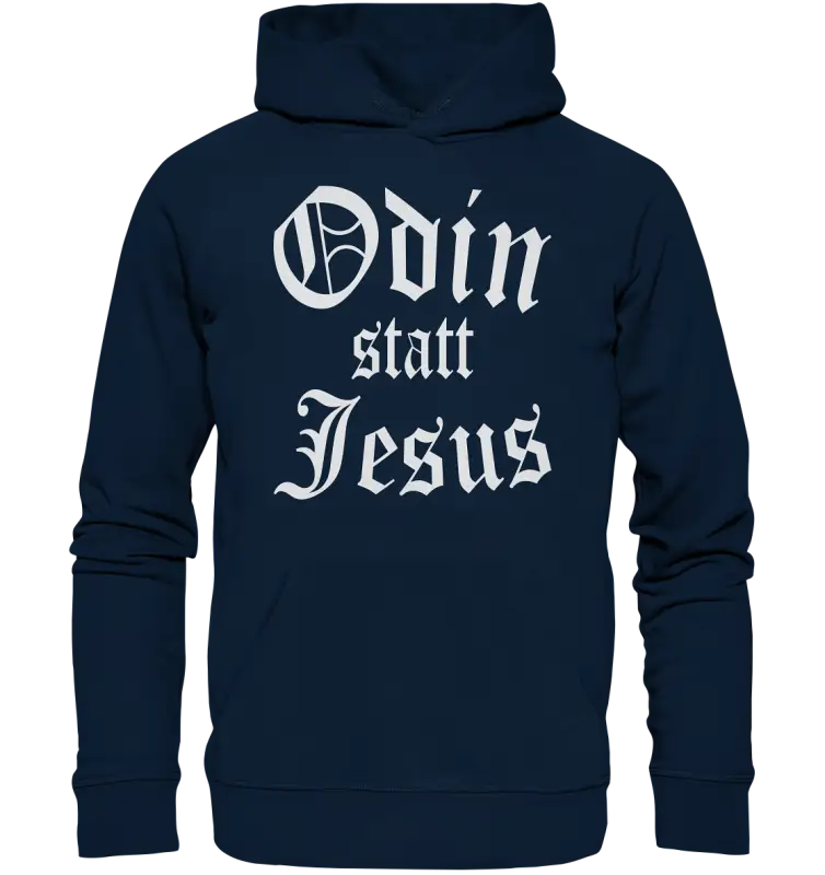 Odin statt Jesus  - Wikinger Hoodie - Donnerwolf