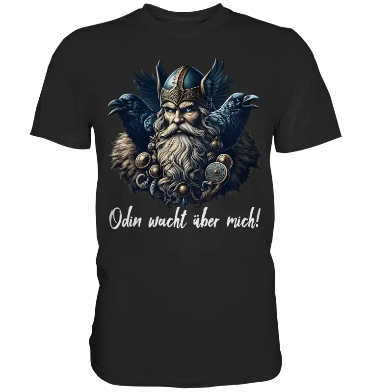 Odin wacht über mich  - Premium Shirt - Donnerwolf