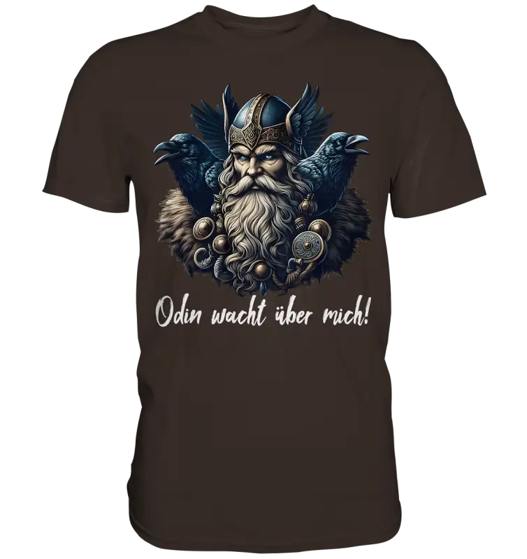 Odin wacht über mich  - Premium Shirt - Donnerwolf